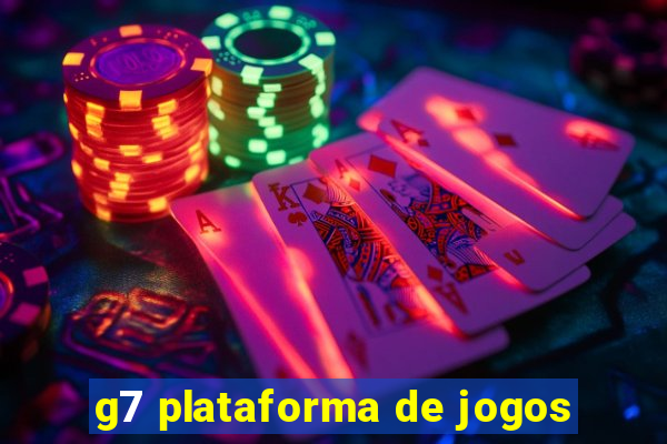 g7 plataforma de jogos